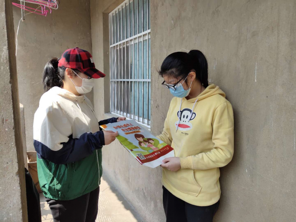 （下陶 段传婷）下陶社区开展加强未成年人思想道德建设宣传2
