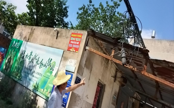 沿淮村线路排查