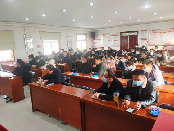 曹庵镇网格化服务管理系统业务培训会 (2)