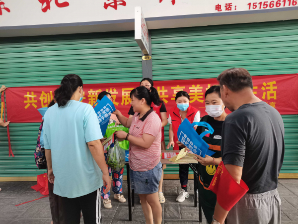 九龙社区开展防溺水安全宣传活动