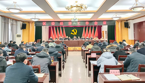 区委经济工作会议召开