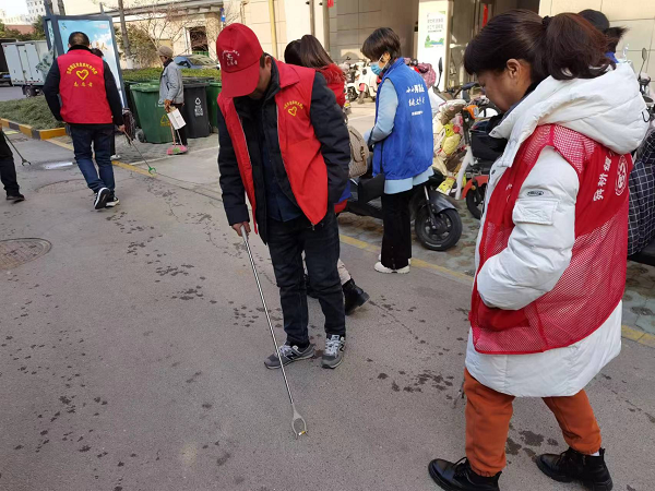 社区环境卫生大扫除