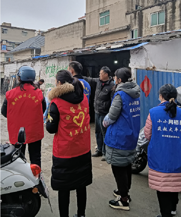 舜耕社区新时代文明实践站开展消防安全宣传活动