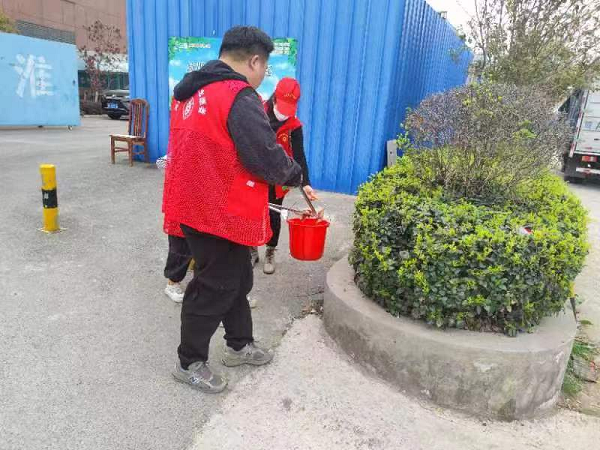 中环社区开展“创建文明城市