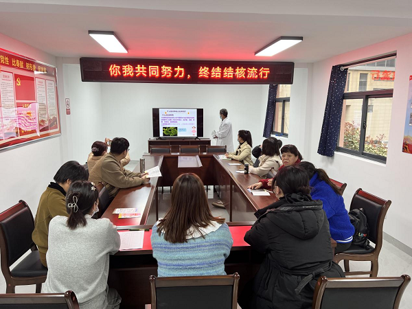 中环社区开展结核病防治知识宣传活动