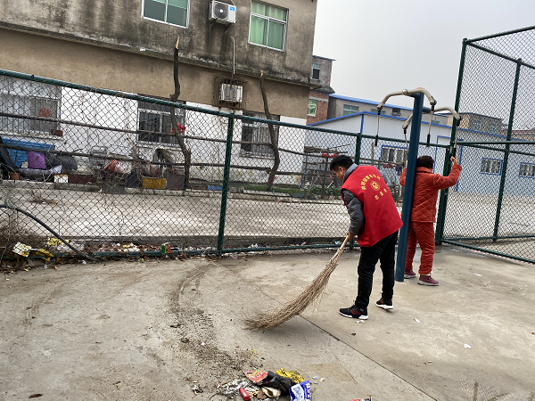 学习雷锋  卫生你我